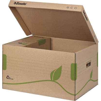 Artikelbild 2 für Esselte Archivbox ECO bn braun 43,9 x 34,5 x 24,2 cm, 1 St., Artikelnummer 193694