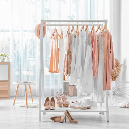 Artikelbild 2 für relaxdays Kleiderbügel braun, 48 St., Artikelnummer 451173