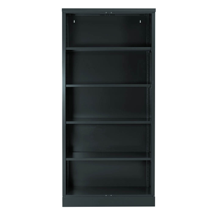 Artikelbild für Gürkan Aktenregal schwarz 92,0 x 42,0 x 195,0 cm, 1 St., Artikelnummer 561466