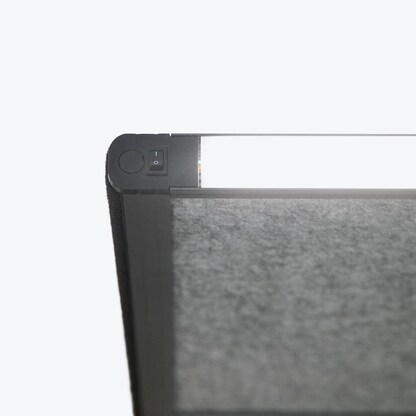 Artikelbild 6 für MAUL Akustik-Trennwand MAULconnecto Uplight 9662002, hellgrau 100,0 x 182,0 cm, 1 St., Artikelnummer 156899