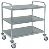 Artikelbild 1 für WIHEDÜ Servierwagen silber 86,0 x 54,0 x 94,0 cm, Artikelnummer 743326