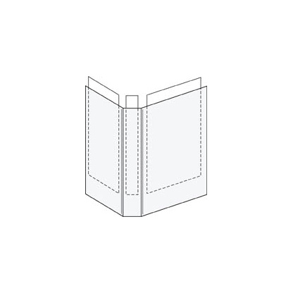 Artikelbild 3 für LEITZ Präsentationsringbücher 4-Ringe weiß 3,7 cm DIN A4, 6 St., Artikelnummer 596072