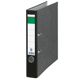 Artikelbild 1 für Grüner Balken Ordner schwarz marmoriert Karton 5,0 cm DIN A4, 1 St., Artikelnummer 665257