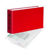 Artikelbild 1 für VELOFLEX Bankringbuch 2-Ringe rot 4,5 cm DIN A6 quer, 1 St., Artikelnummer 794586