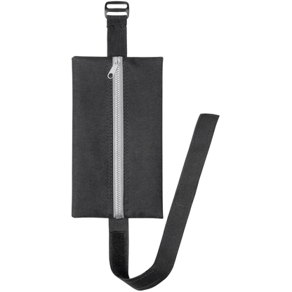 Artikelbild 2 für VELOFLEX Reißverschlussbeutel VELOBAG® Flex DIN A4 schwarz/silber Textil 8,0 mm, 1 St., Artikelnummer 113924