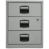 Artikelbild 1 für BISLEY Home Rollcontainer silber 3 Auszüge 41,3 x 40,0 x 52,8 cm, Artikelnummer 263362