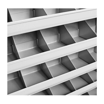 Artikelbild 4 für ADB Kleinteileregal 53618 lichtgrau 50,0 x 12,5 x 85,0 cm, Artikelnummer 893034