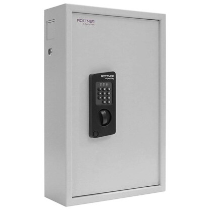 Artikelbild 3 für ROTTNER KeyTronic 100 Schlüsselkasten grau mit 100 Haken, Elektronikschloss, 35,0 x 13,0 x 55,0 cm, 1 St., Artikelnummer 640716