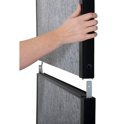 Artikelbild 6 für MAUL Akustik-Trennwand MAULconnecto 9603095, dunkelgrau, weiß 100,0 x 182,0 cm, 1 St., Artikelnummer 156689