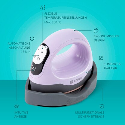 Artikelbild 15 für LOKLiK ImPress™ Mini 3 Transferpresse 9,3 x 8,0 cm, 1 St., Artikelnummer 536528