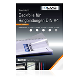 Artikelbild 1 für LMG Deckfolien für Bindemappen PREMIUM transparent, DIN A4 0,3 mm, 100 St., Artikelnummer 465563