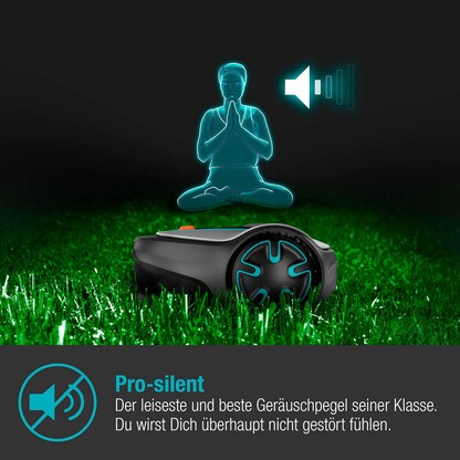 Artikelbild 3 für AKTION: GARDENA SILENO minimo Mähroboter für bis zu 500 m², mit 1 Akku mit Prämie nach Registrierung, Artikelnummer 627394