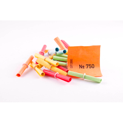 Artikelbild für WOLF & APPENZELLER Treffer Röllchenlose 701-750 farbsortiert 50 St., Artikelnummer 239863