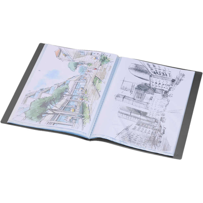 Artikelbild 11 für Exacompta Opak Sichtbuch DIN A4, 40 Hüllen schwarz, 1 St., Artikelnummer 681037