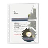 Artikelbild 1 für FolderSys Dokumententaschen DIN A4 transparent genarbt 0,20 mm, 10 St., Artikelnummer 641753