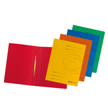 Artikelbild für herlitz Schnellhefter Karton farbsortiert DIN A4, 10 St., Artikelnummer 928426