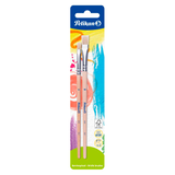 Artikelbild 1 für Pelikan 613F Pinsel-Set Größe 4,10, 2-teilig, Artikelnummer 274637