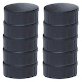 Artikelbild 1 für MAUL Magnete schwarz, Kunststoff Ø 1,5 cm, 10 St., Artikelnummer 642916