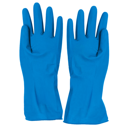 Artikelbild für franz mensch unisex Gummihandschuhe Bettina blau Größe 10, 1 Paar, Artikelnummer 200501