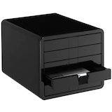 Artikelbild 1 für HAN Schubladenbox iBox schwarz 1551-13D, DIN A4 mit 5 Schubladen, 1 St., Artikelnummer 504027