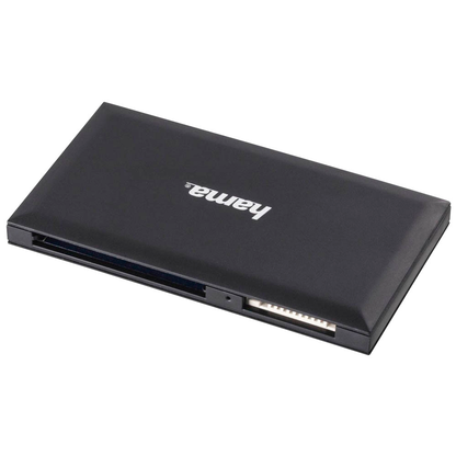 Artikelbild 3 für hama Multi-microSD, SD, Memory Stick, Compact Flash-Kartenleser schwarz, Artikelnummer 554624