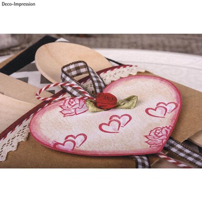 Artikelbild 2 für Rayher Geschenkanhänger weiß Tags-Herz, 24 St., Artikelnummer 958468