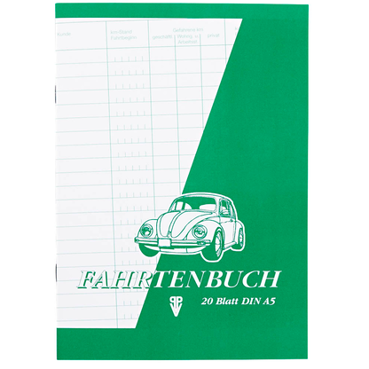 Artikelbild 2 für Fahrtenbuch, Pkw mit Kraftstoffverbrauch Formularbuch 4251, 1 St., Artikelnummer 884167