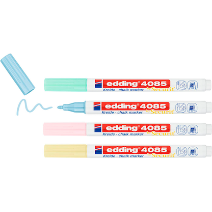 Artikelbild für edding 4085 pastell Kreidemarker farbsortiert 1,0 - 2,0 mm, 1 St., Artikelnummer 495287