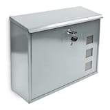 Artikelbild 1 für relaxdays Briefkasten 10017419_55 silber, Artikelnummer 519003