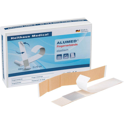 Artikelbild für Holthaus Medical Fingerpflaster Alumed 40702 beige 2,0 x 12,0 cm, 100 St., Artikelnummer 570984