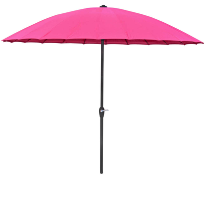 Artikelbild für Garden Pleasure Sonnenschirm rund, pink Ø 260,0 cm, 1 St., Artikelnummer 480133