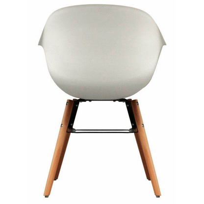 Artikelbild 4 für meet powered by PAPERFLOW Schalenstühle Wiseman CHWISEX2.23.13 weiß Kunststoff, 2 St., Artikelnummer 516745