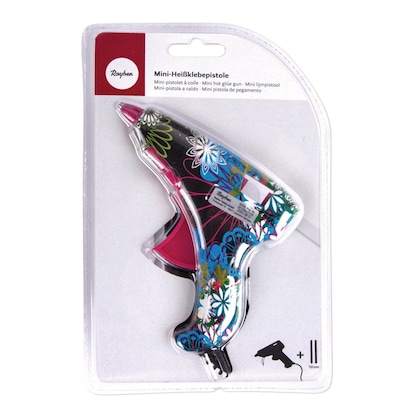 Artikelbild für Rayher Mini Dschungel Heißklebepistole farbig, 1 St., Artikelnummer 222477