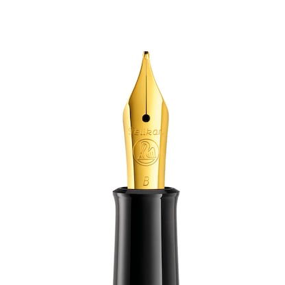 Artikelbild 3 für Pelikan Classic M200 Kolbenfüller schwarz/gold B (breit), 1 St., Artikelnummer 410922