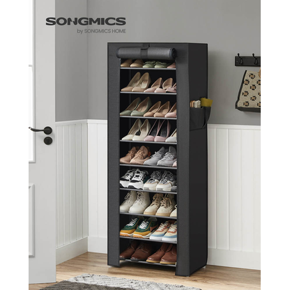 Artikelbild 8 für SONGMICS Stoffschrank, RXJ10H01 schwarz 58,0 x 28,0 x 160,0 cm, 1 St., Artikelnummer 439819