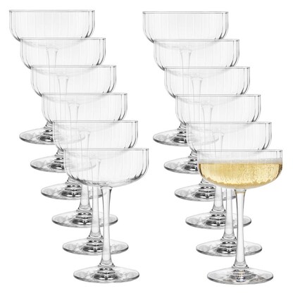 Artikelbild für Libbey® Trinkglas Coupe Linear 251,0 ml, 12 St., Artikelnummer 645331