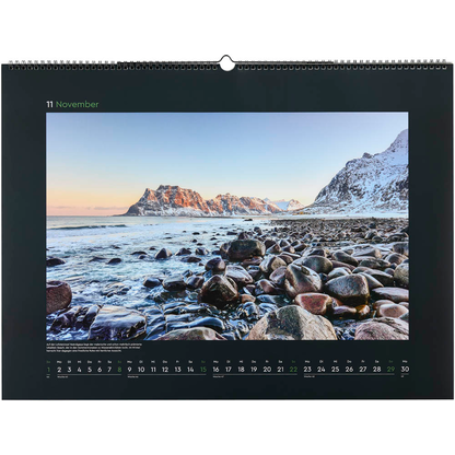 Artikelbild 13 für KUNTH Monats-Wandkalender Hurtigruten 2026, 1 St., Artikelnummer 575938