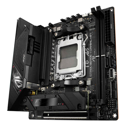 Artikelbild 4 für ASUS ROG Strix B650E-I Mainboard, AM5, Mini-ATX, B650, 96 GB, Artikelnummer 685617