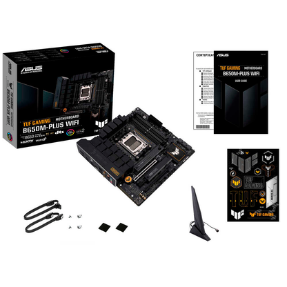 Artikelbild 6 für ASUS TUF GAMING B650M-PLUS WIFI Mainboard, AM5, ATX, B650, 192 GB, Artikelnummer 685567