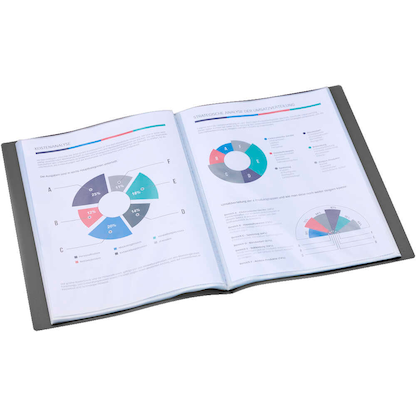 Artikelbild 11 für Exacompta Opak Sichtbuch DIN A4, 50 Hüllen schwarz, 1 St., Artikelnummer 681058