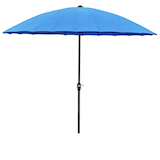 Artikelbild 1 für Garden Pleasure Sonnenschirm rund, blau Ø 260,0 cm, 1 St., Artikelnummer 480140