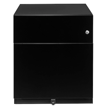 Artikelbild 4 für BISLEY Note Rollcontainer schwarz 2 Auszüge 42,0 x 56,5 x 49,5 cm, Artikelnummer 493411