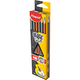 Artikelbild 1 für maped BLACK'PEPS Bleistifte HB schwarz/orange, 12 St., Artikelnummer 846814
