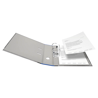 Artikelbild 3 für FALKEN Recycling Ordner blau marmoriert Karton 8,0 cm DIN A4, 1 St., Artikelnummer 872263