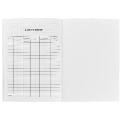 Artikelbild 5 für Fahrtenbuch, Pkw mit Kraftstoffverbrauch Formularbuch 4251, 1 St., Artikelnummer 884167