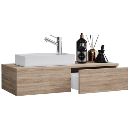 Artikelbild für VCM my bath Badmöbel-Set 2-teilig Gudas 914876 sonoma-eiche 85,0 x 35,0 x 14,0 cm, Artikelnummer 389843