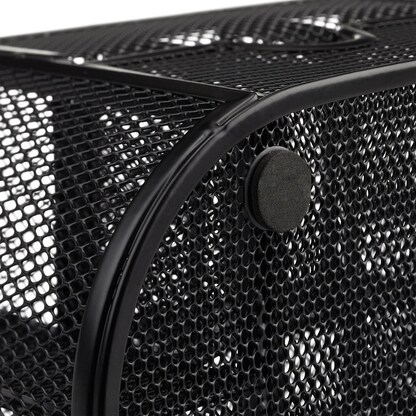 Artikelbild 3 für relaxdays Schreibtisch-Organizer schwarz Metall 9 Fächer 22,0 x 11,0 x 10,5 cm, Artikelnummer 516801