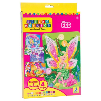 Artikelbild 7 für invento Mosaiksticker-Set Glitzer-Fee mehrfarbig, Artikelnummer 996525