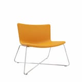Artikelbild 1 für fm Sessel LODUS orange chrom Stoff 86,0 x 72,0 x 80,0 cm, 1 St., Artikelnummer 448476