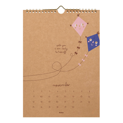 Artikelbild 14 für folia Kalender zum Selbstgestalten CRAFTY MEMORIES A4 jahresunabhängig, 1 St., Artikelnummer 692958